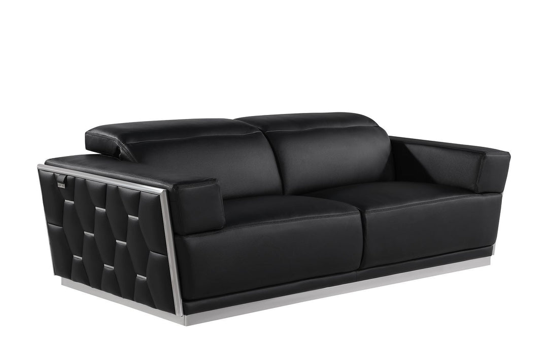 1111 - 3-Piece Sofa Set With Adjustable Headrest