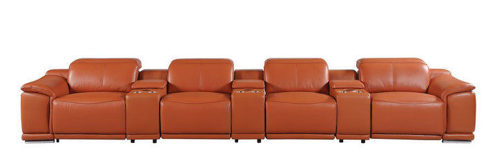 9762 - 7-Piece Modular Power Reclining Sofa With 4 Power Recliners
