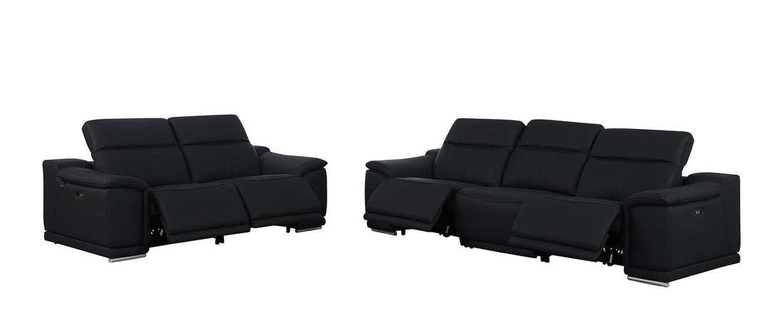 9762 - 5-Piece Modular Power Reclining Sofa And Loveseat Set 5 Power Recliners In