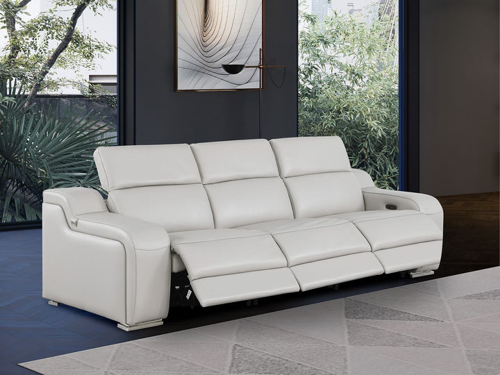 1116 - 3-Piece Modular Power Reclining Sofa In With 3 Power Recliners &amp; Power Headrests