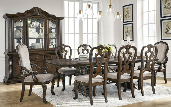 Ashley D947-55T - Table + 6 Chairs