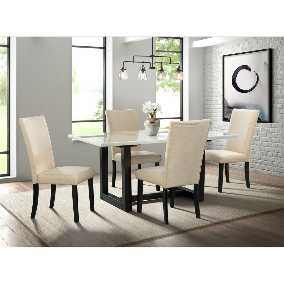 Felicia - 5 Piece Dining Set-Table and Four Chairs