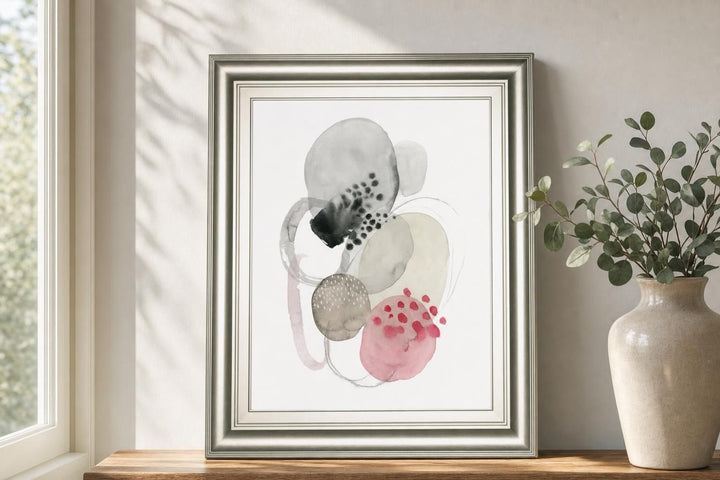 22x26 Strawberry Punch II By Grace Popp - Silver