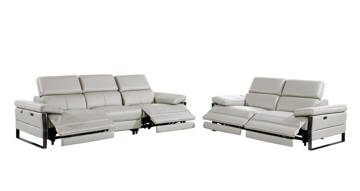 1246 - Modular Power Dual Reclining Sofa And Loveseat Set With Power Headrests