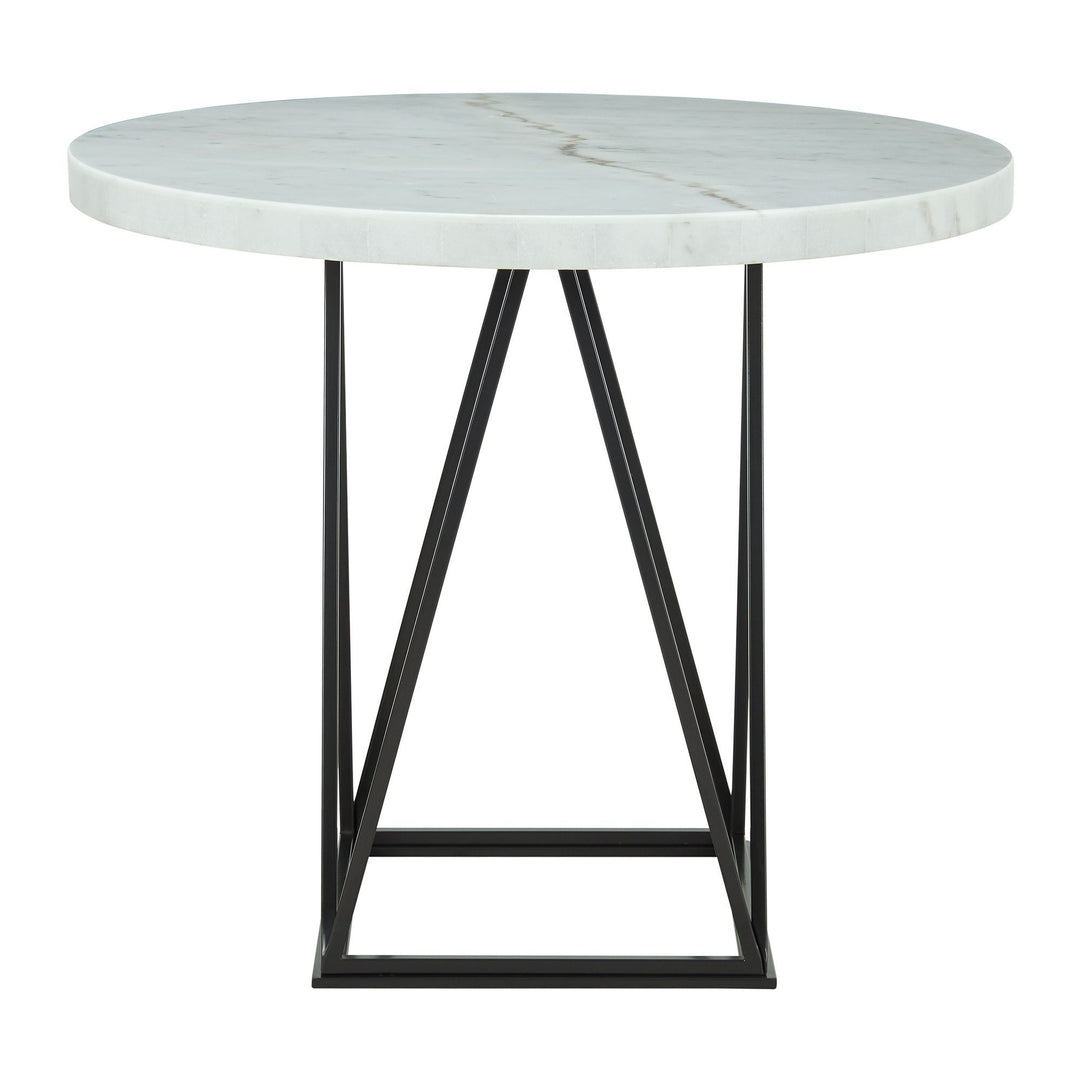 Riko - Round Counter Height Dining Table - White