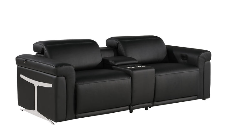 1126 - 3-Piece Modular Power Reclining Loveseat In With 2 Power Recliners &amp; Power Headrests