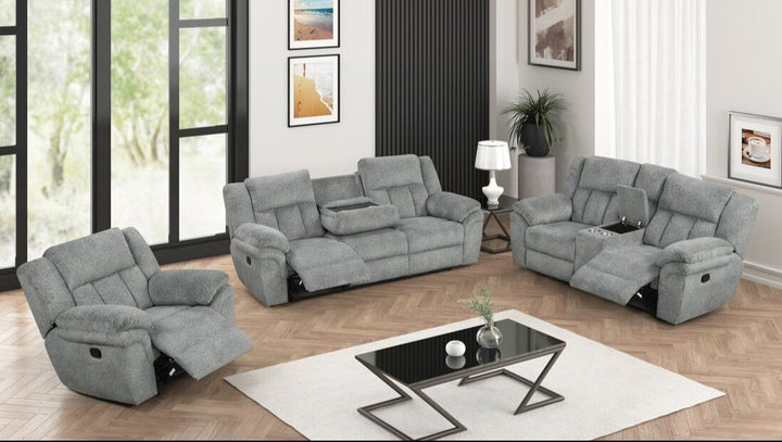 Dallas Gray - 3PC Reclining Set