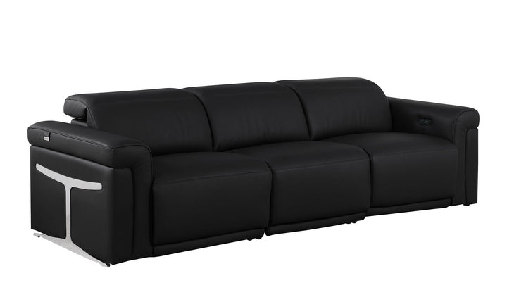 1126 - 3-Piece Modular Power Reclining Sofa In With 3 Power Recliners &amp; Power Headrests