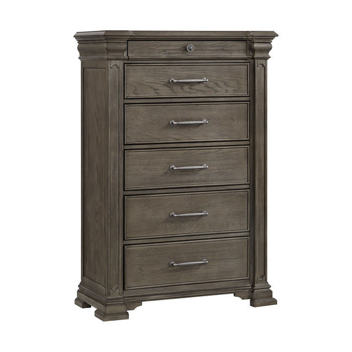 Kings Court - 6 - Drawer Chest - Gray