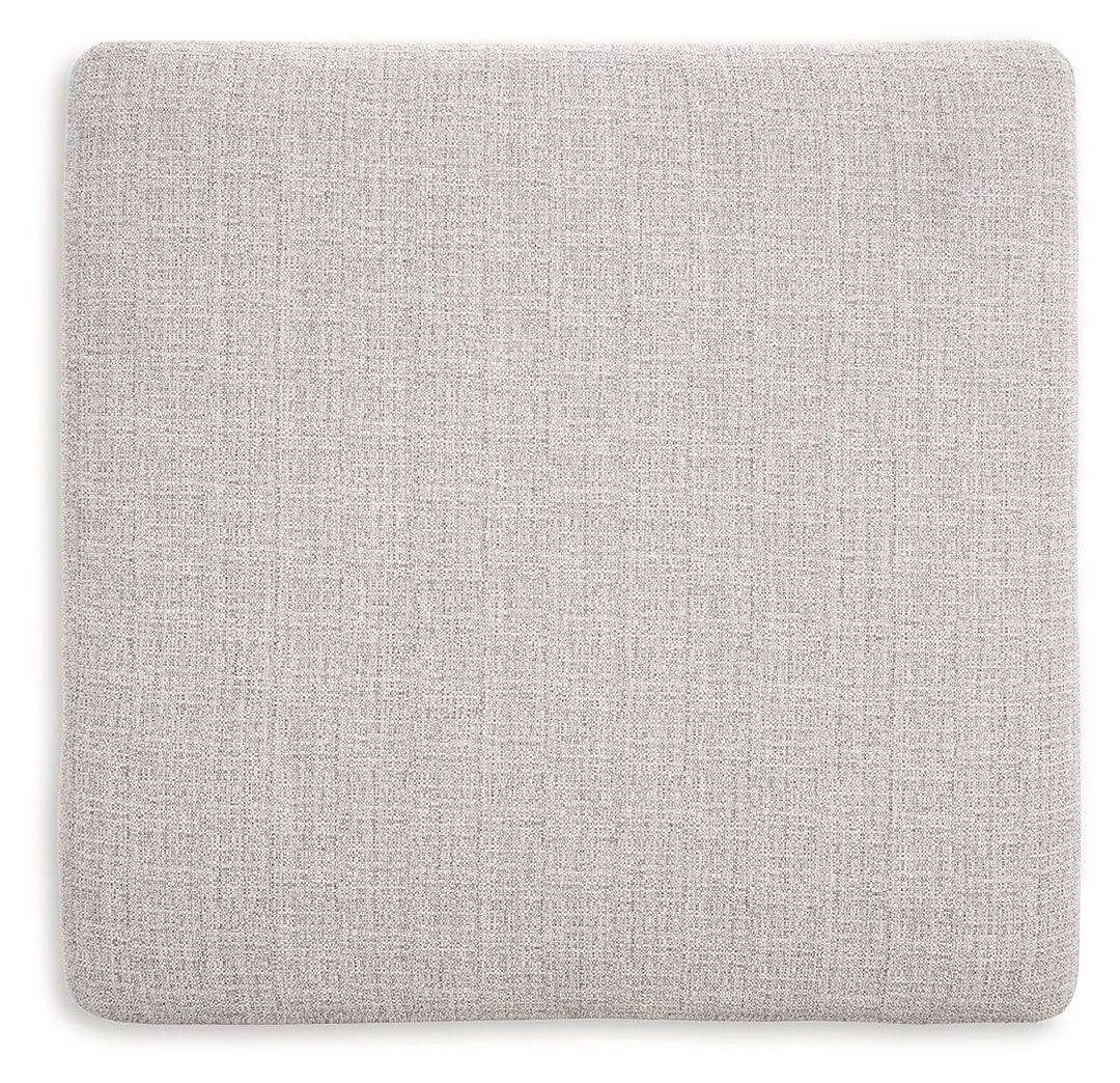 Koralynn - Oversized Accent Ottoman - Stone