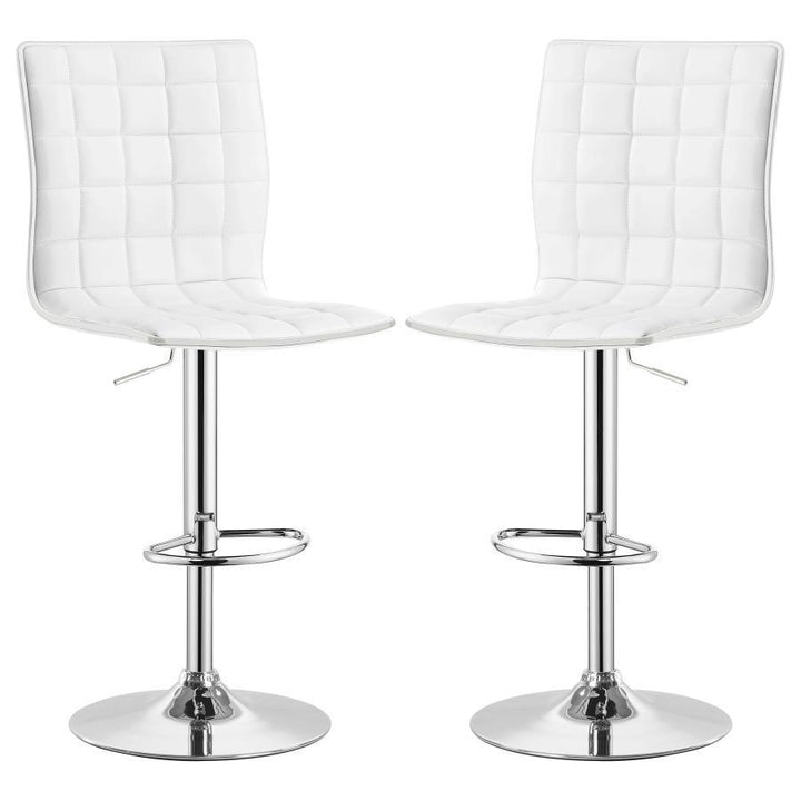 Ashbury - Upholstered Adjustable Bar Stool (Set of 2)