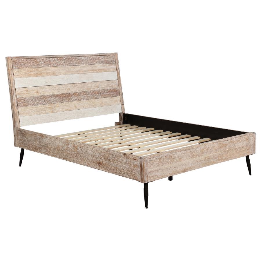 Marlow - Wood Panel Bed