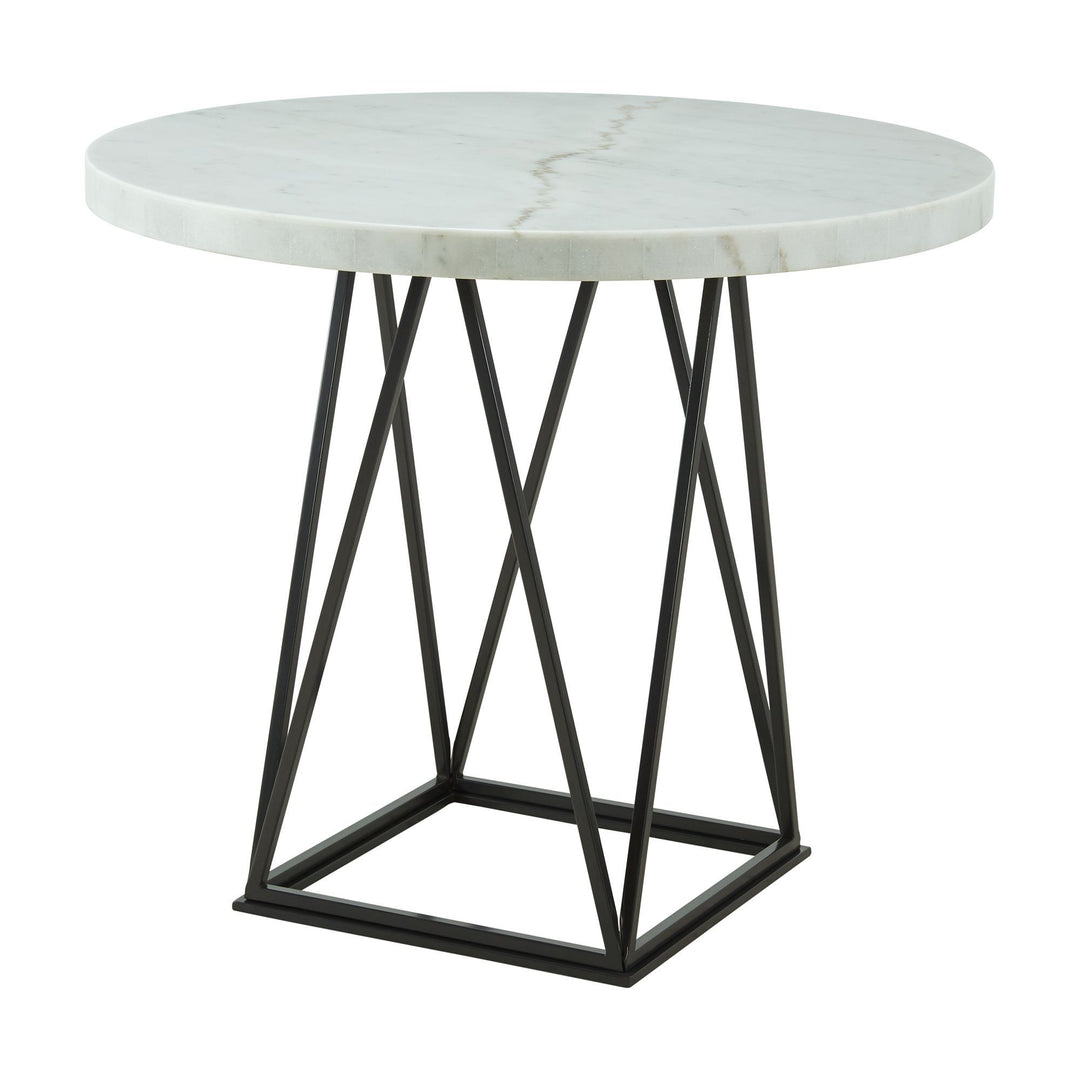 Riko - Round Counter Height Dining Table - White