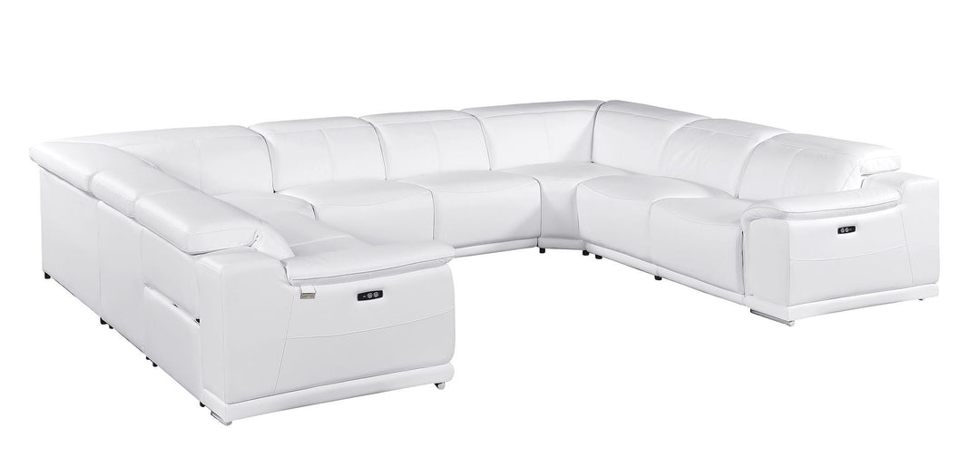 9762 - 8-Piece U-Shaped Sectional Sofa With 4 Power Recliners