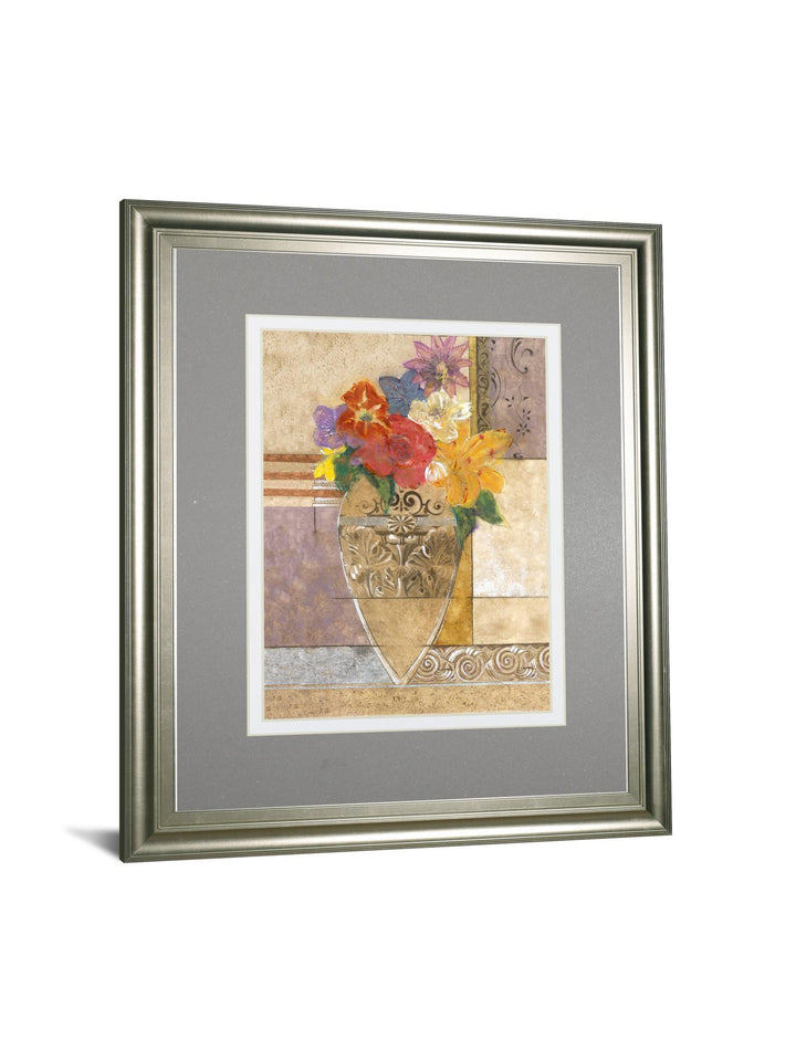 Rose By Hollack - Framed Print Wall Art - Red