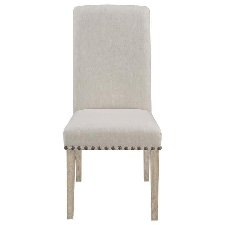 Salem - Fabric Upholstered Dining Side Chair (Set of 2) - Beige