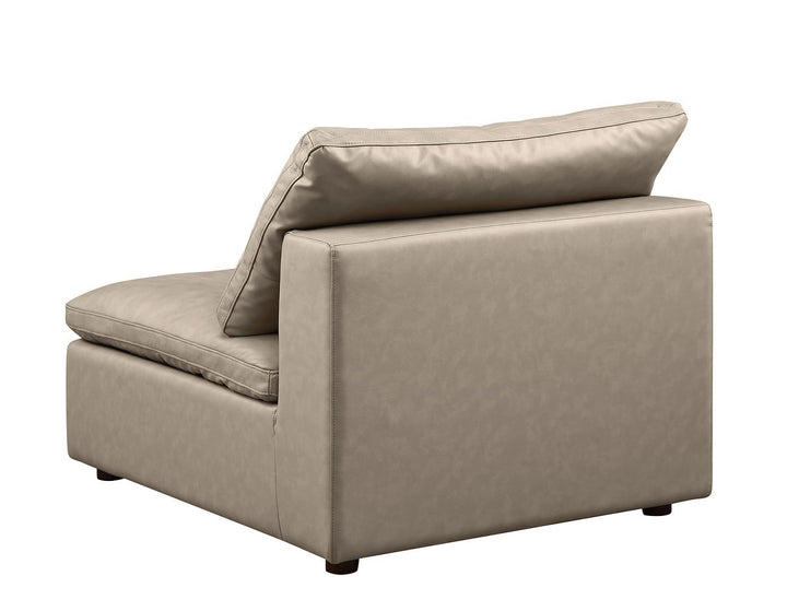 1100 - Armless Chair (Top-Grain Italian Leather)