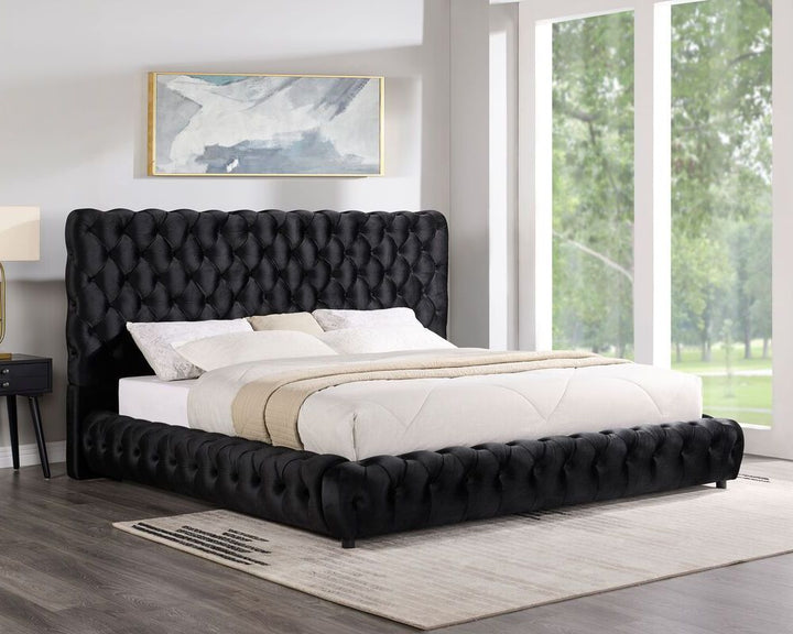 Dream Black Platform Bed