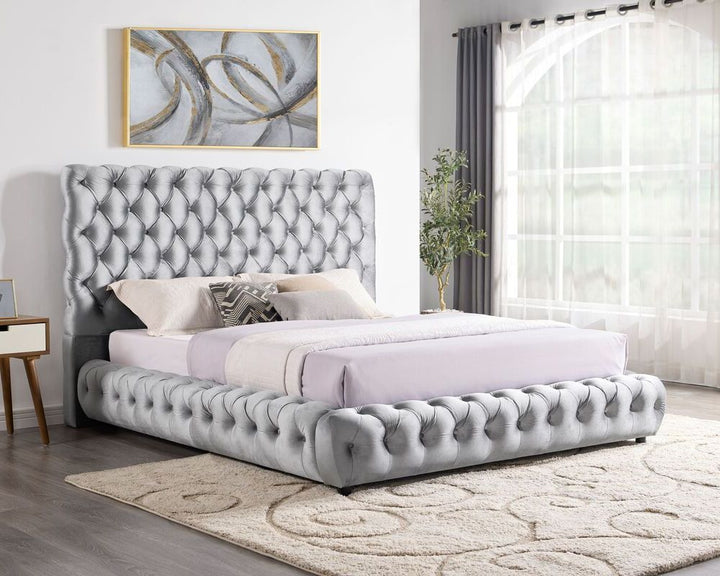 Dream Gray Platform Bed