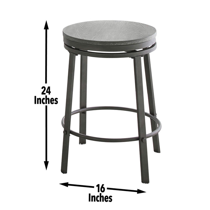 Portland - Counter Stool - Gray