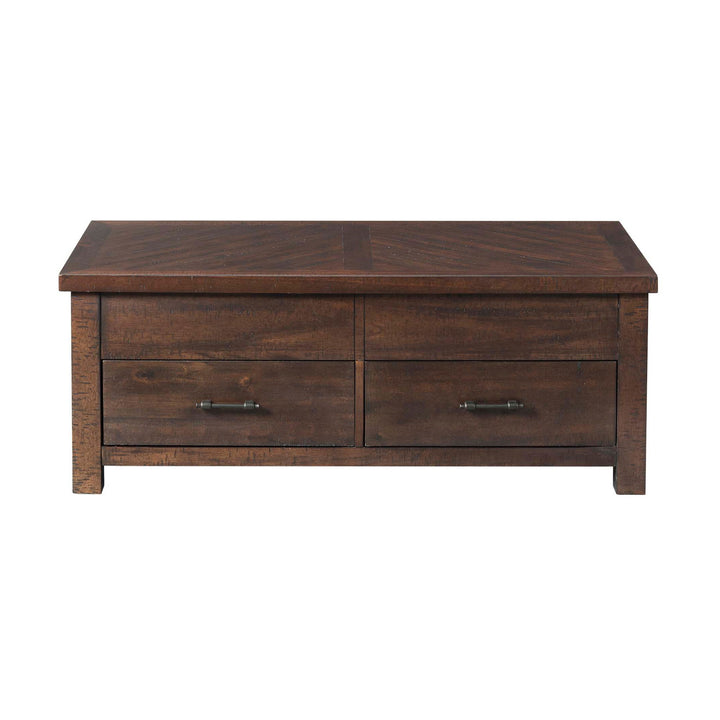 Jax - Lift Top Coffee Table - Dark Walnut