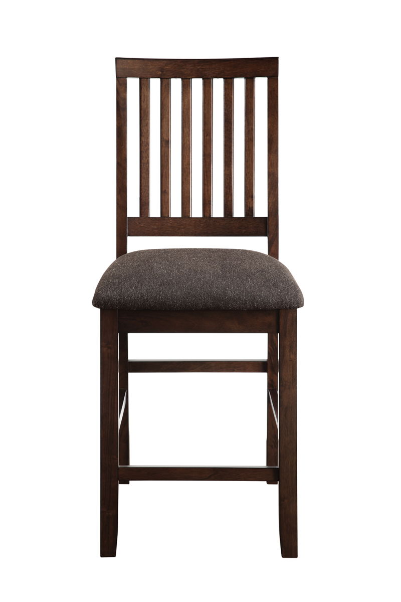 Yorktown - Counter Chair (Set of 2) - Dark Brown