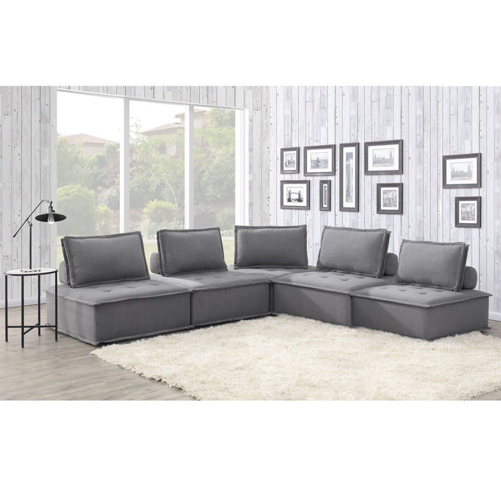 Paxton - Modular Seating 5 Piece Sectional