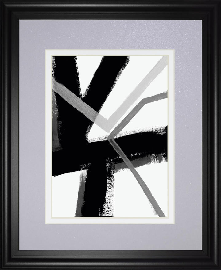 34x40 Angular Pulse III By June Erica Vess - Gray