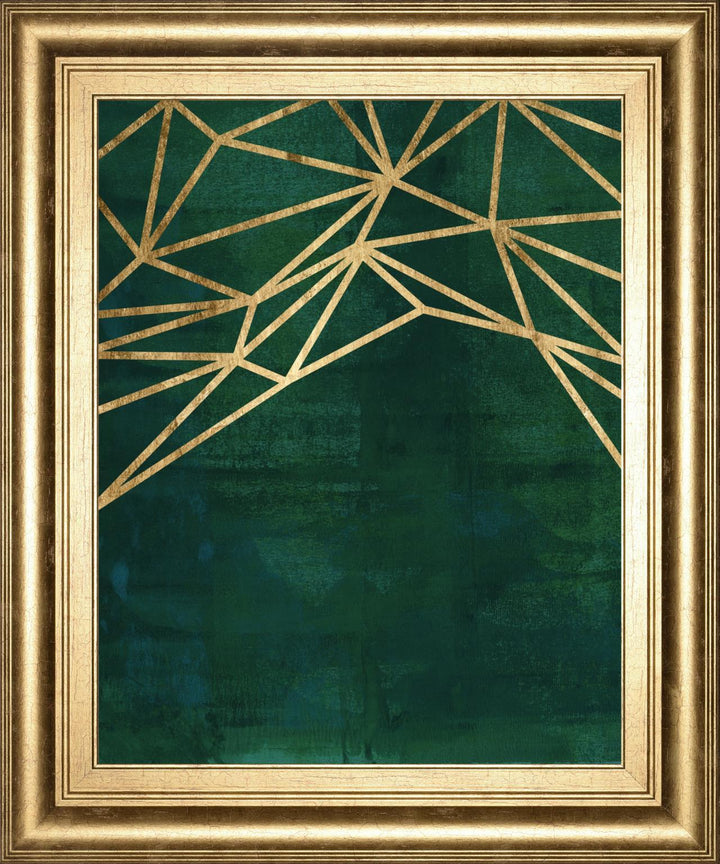 22x26 Jungle Web I By Jacob - Dark Green
