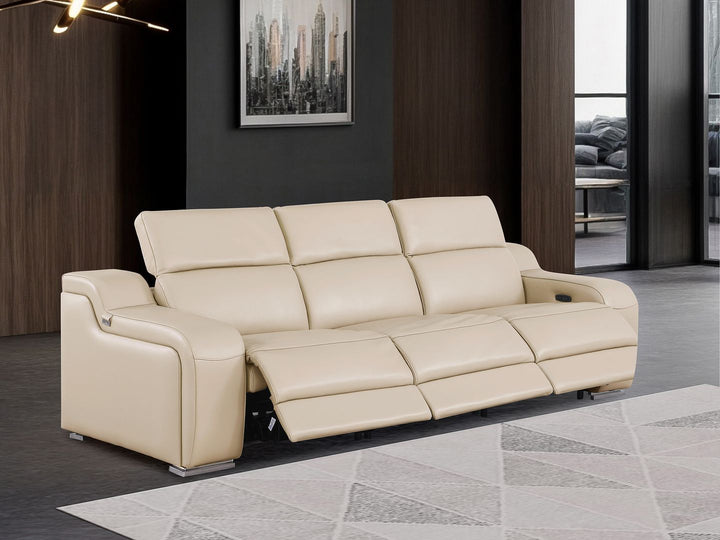 1116 - 3-Piece Modular Power Reclining Sofa In With 3 Power Recliners &amp; Power Headrests