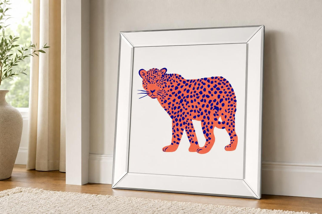 Bright Leopard I By Emma Scarvey - Pink
