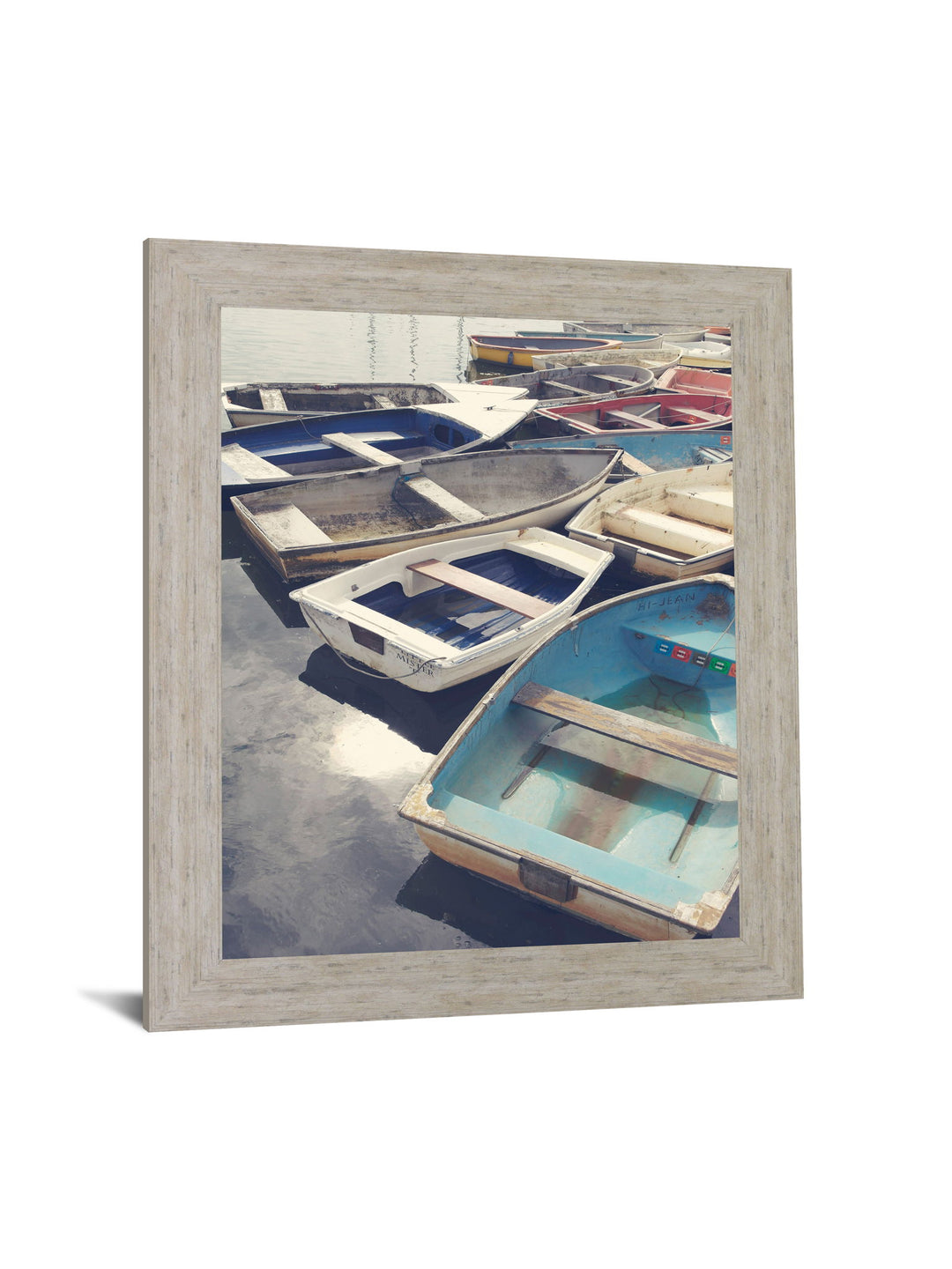 Dockside Drift - 28" x 34" Framed Wall Art