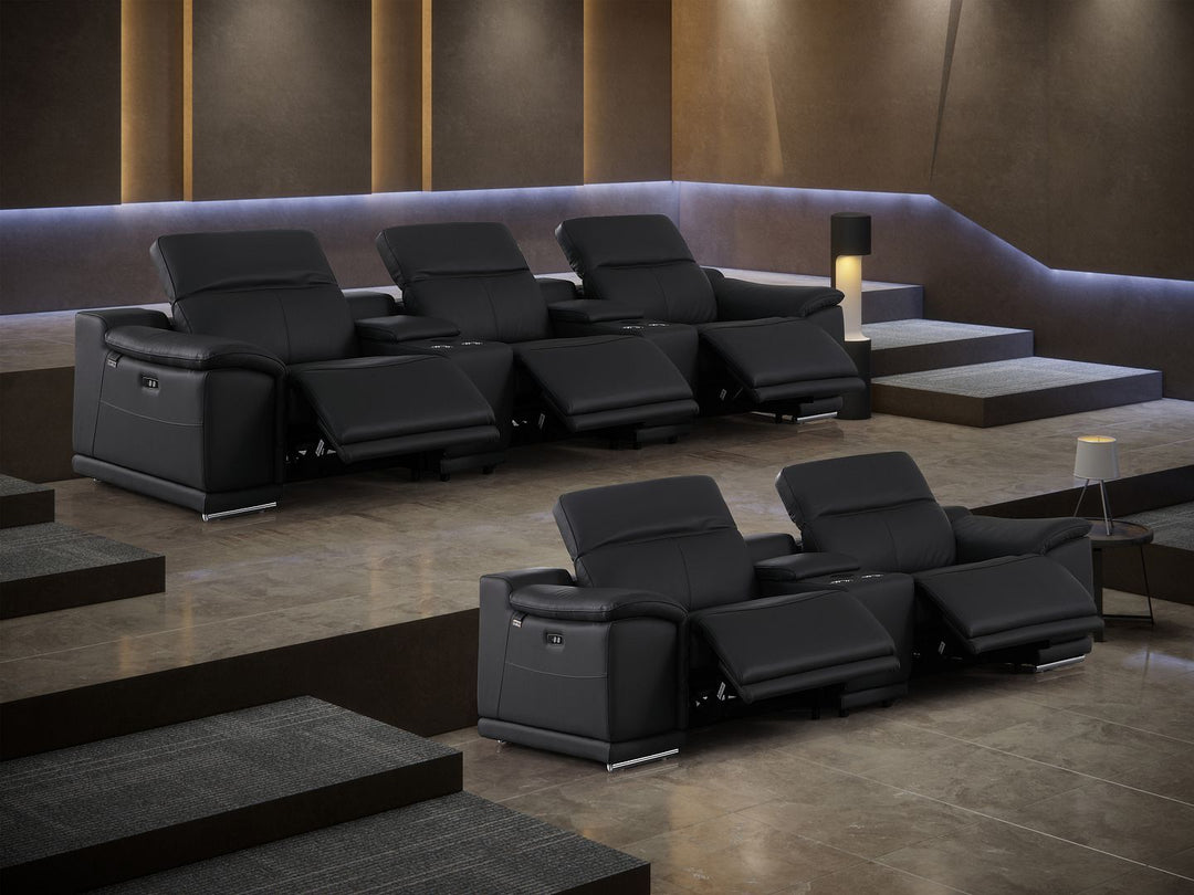 9762 - 8-Piece Modular Power Reclining Sofa And Console Loveseat Set With