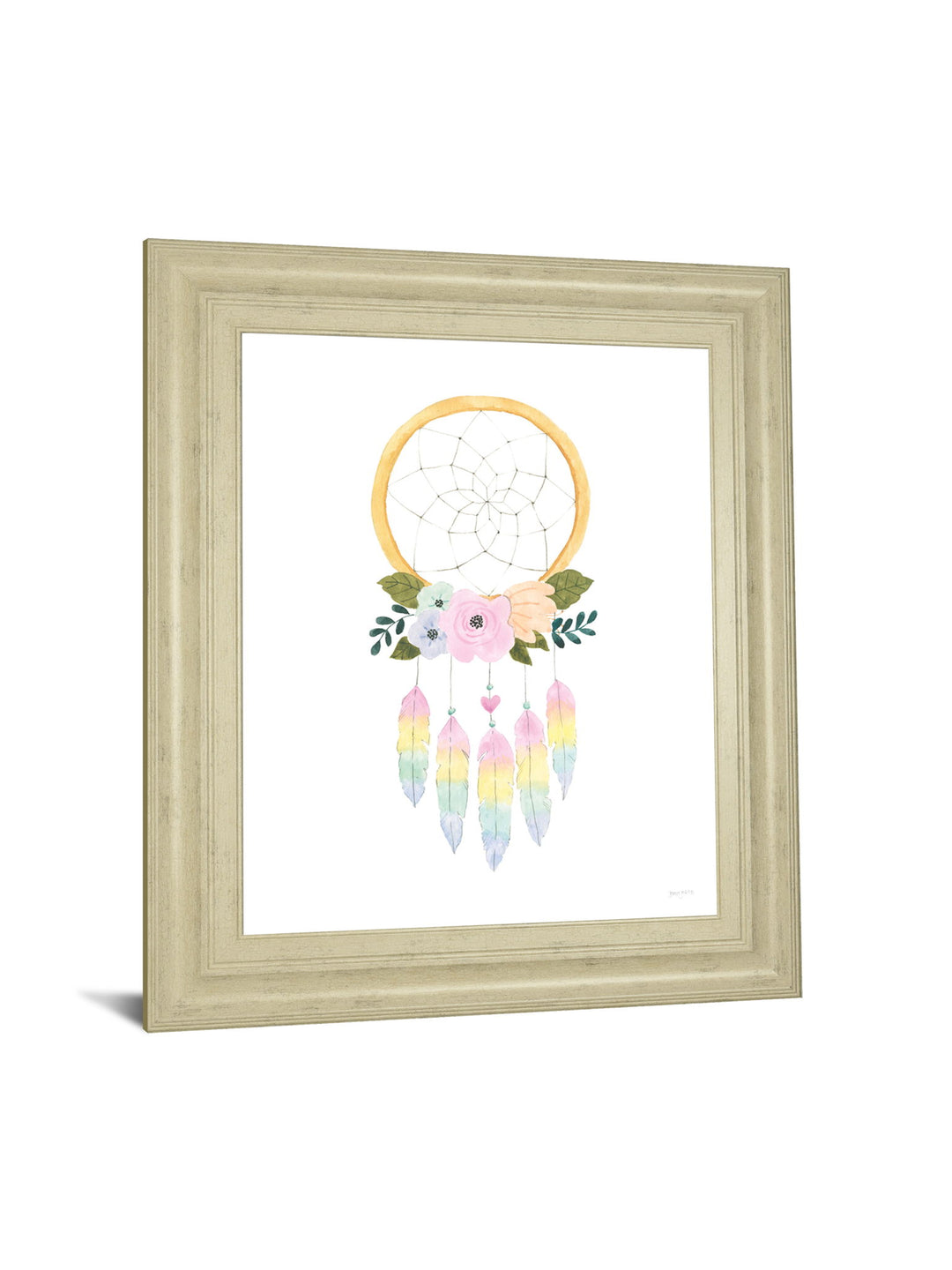Lets Chase Rainbows IX By Jenaya Jackson - Framed Print Wall Art - White