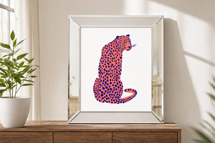 Bright Leopard II By Emma Scarvey - Pink