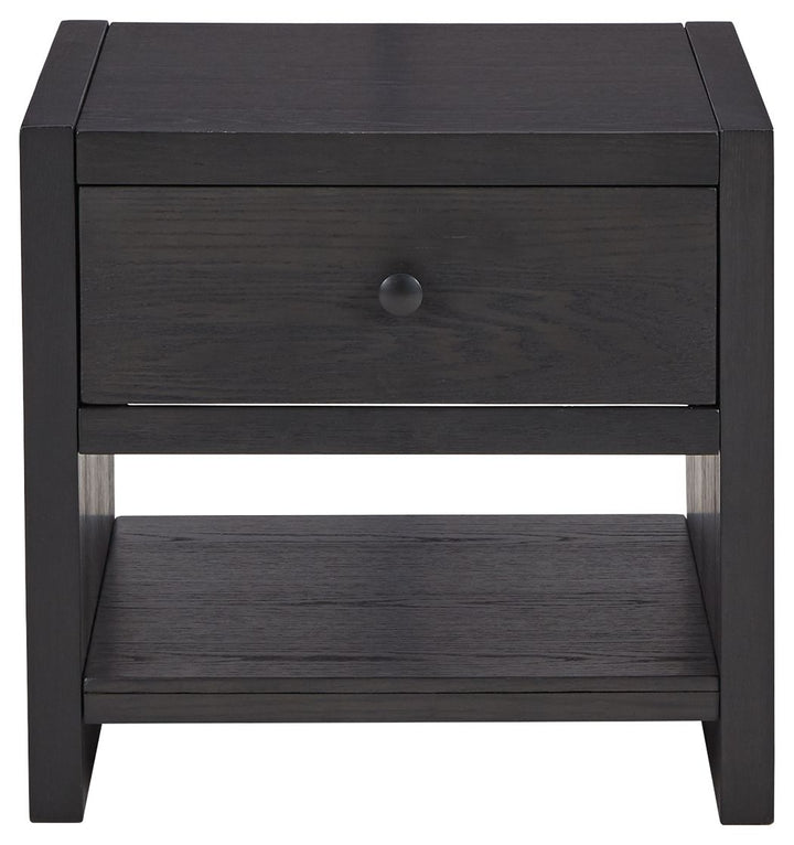 Foyland - Black - Square End Table