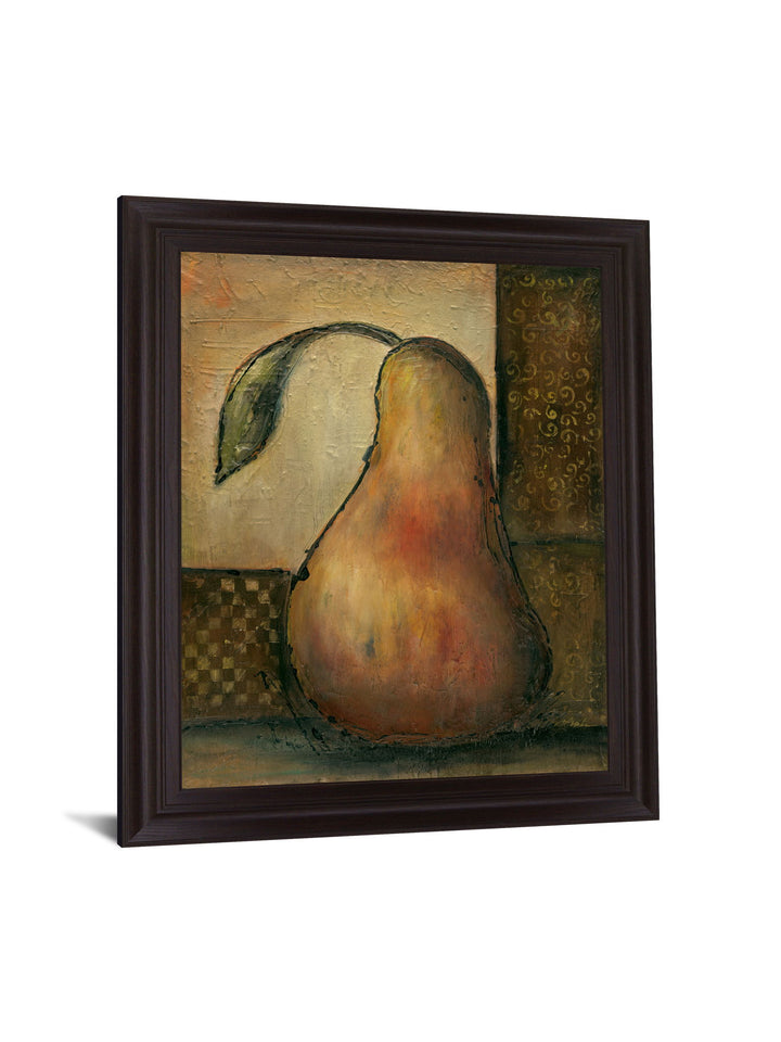 Sunlit Orchard Pear - 28" x 34" Framed Wall Art