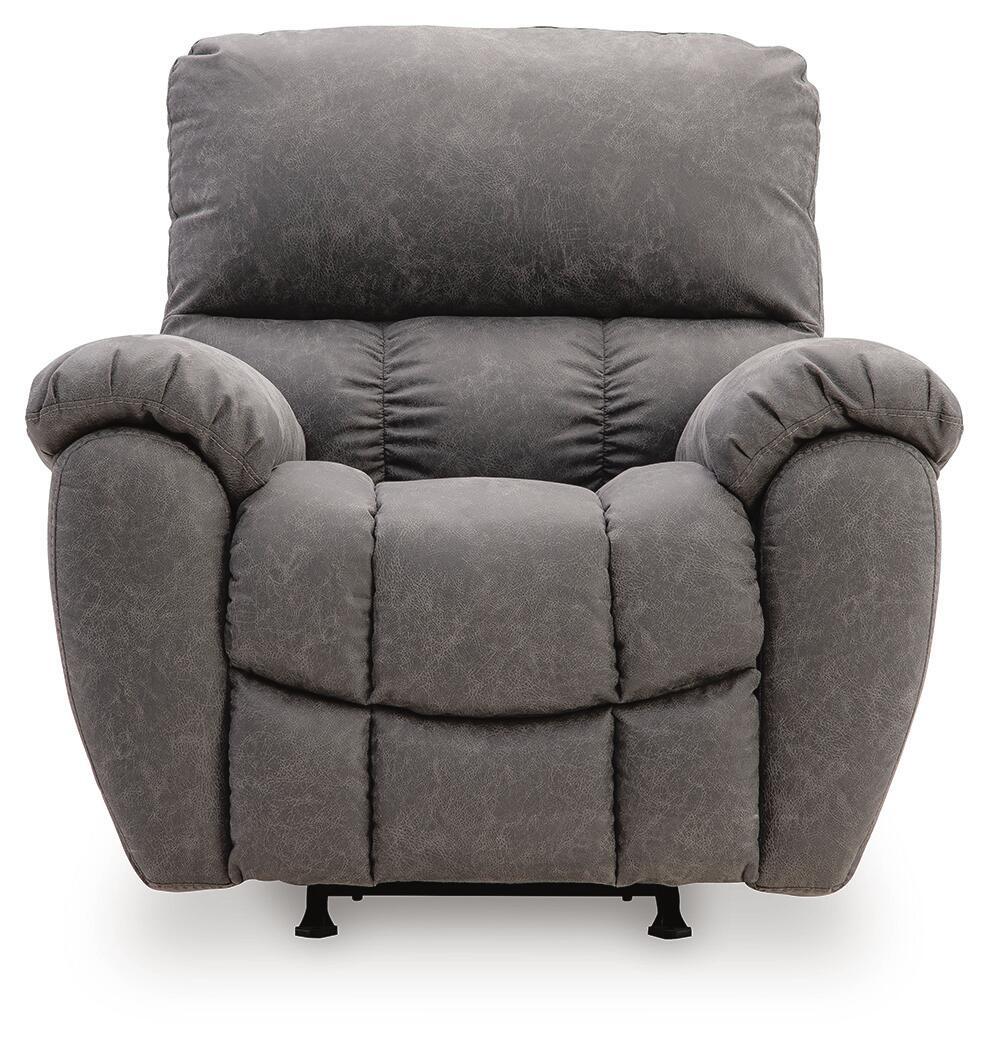 Bakerstein - Power Rocker Recliner With Adjustable Headrest - Galaxy