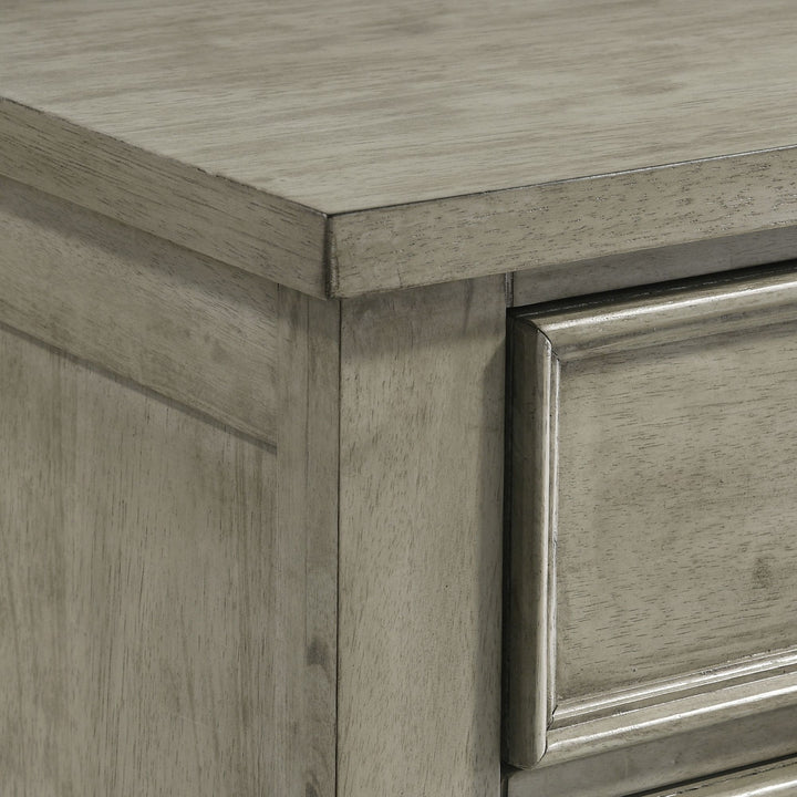 Sullivan - 3-Drawer Nightstand - Drift Grey