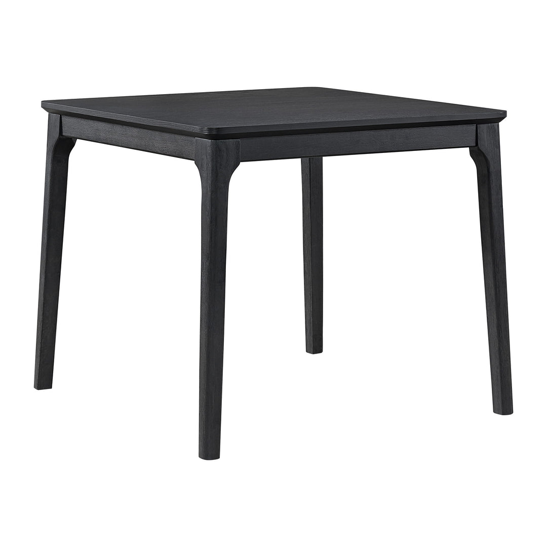 Garcia - 5 Piece Counter Set With Table And 4 Chairs - Black