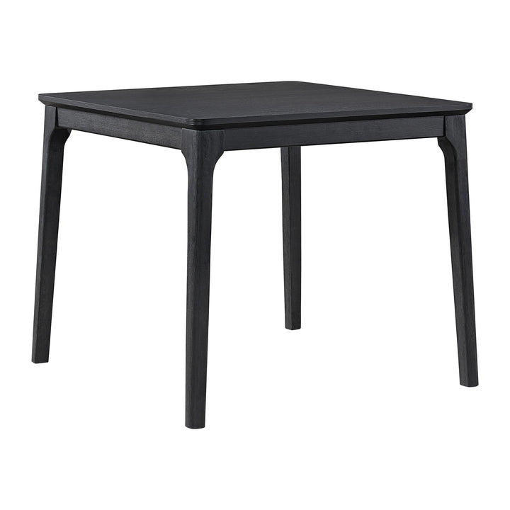 Garcia - 5 Piece Counter Set With Table And 4 Chairs - Black