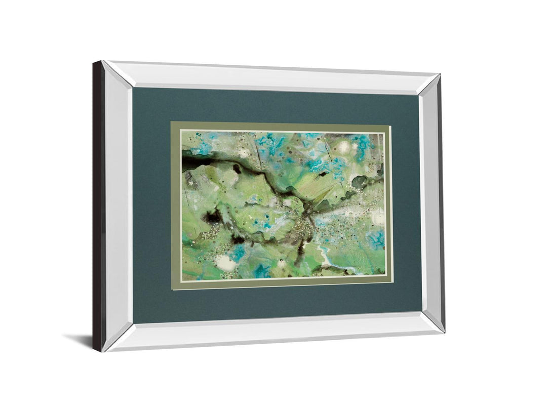 Revival By Gina Miller Mirrored Frame - Green