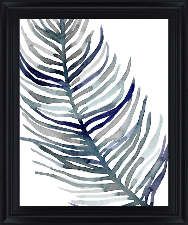 Feathered Palm I By Emma Scarvey - Gray