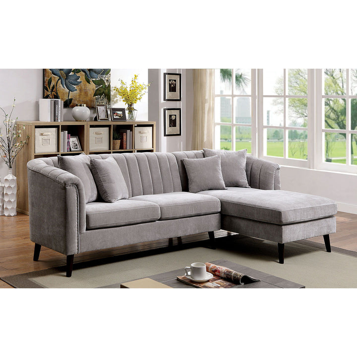 Goodwick - Sectional - Light Gray