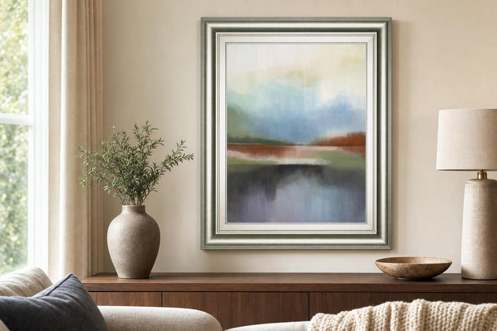 22x26 Spring Lake II By Alison Jerry - Dark Gray