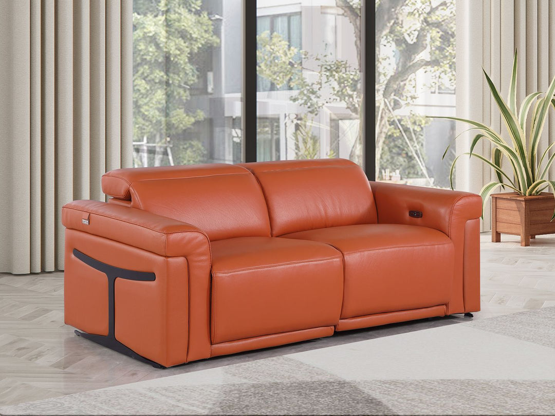 1126 - 2-Piece Modular Power Reclining Loveseat In With 2 Power Recliners & Power Headrests