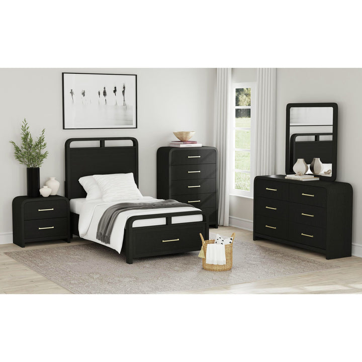 Ridgemont - 2-Drawer Nightstand With USB