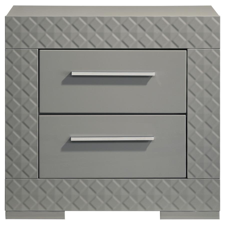 Ives - 2-Drawer Nightstand Bedside Table