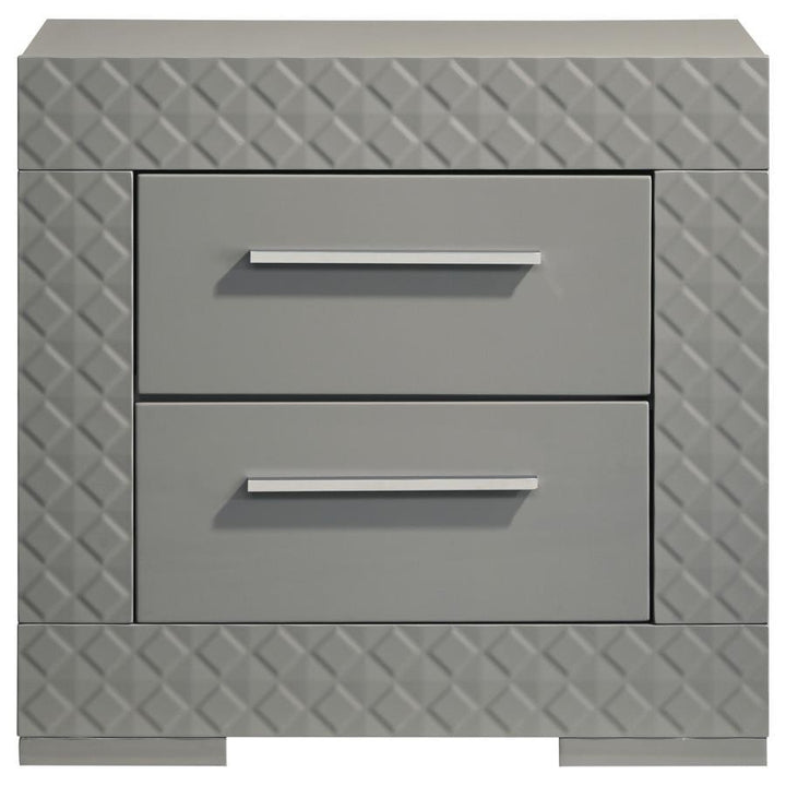 Ives - 2-Drawer Nightstand Bedside Table