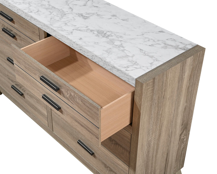 Tilston - Dresser & Mirror - Natural